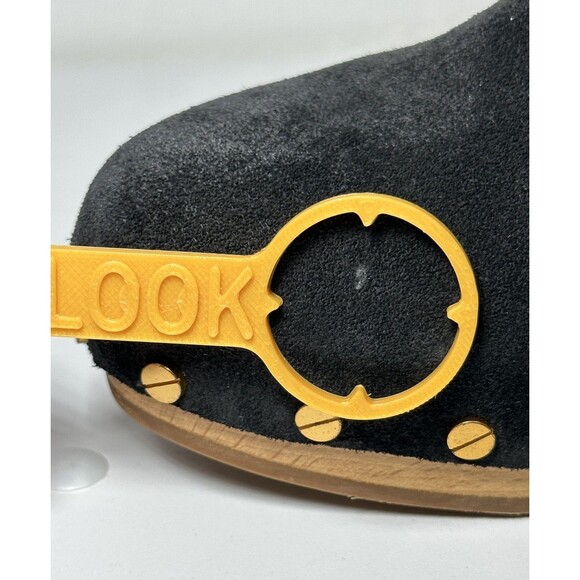 Veronica Beard Dacey Black Suede Mule Clogs Studded Women's Size 8.5 - Picture 10 of 14